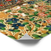 begrafenisproces met graafmachines poster (Hoek)