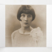 Begrafenisprogramma bestelling van service roze ro drieluik programma (Binnenkant midden)