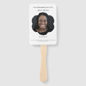 Begrafenisprogramma Fan Spiritueel & Troost Handwaaier (Voorkant)