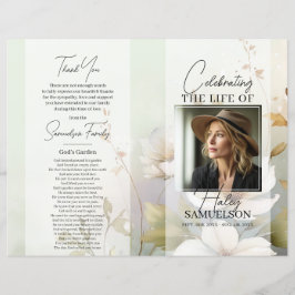 BegrafenisPROGRAMMA Memorial Wildflowers Dank | FO