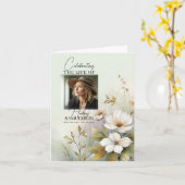 BegrafenisPROGRAMMA Memorial Wildflowers | FOTO Kaart (Gele Bloem)