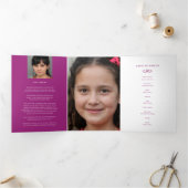 Begrafenisprogramma service in onze harten moerbei drieluik programma (Binnen)