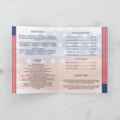 begrafenisprogramma Sjabloon leger (Binnen)