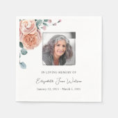 Begrafenisreceptie in liefdevolle herinnering Peac Servet (Voorkant)