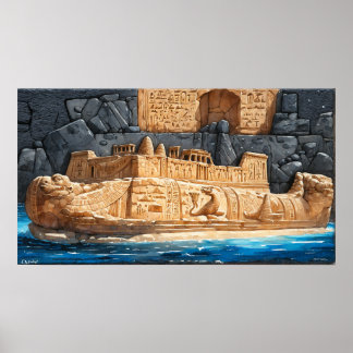 Begrafenisriten van de farao's poster