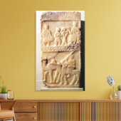 Begrafenisstele, uit Jemen Canvas Afdruk (Insitu (Woonkamer))