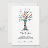 Begrafenissympathie Dank u fotokaart Kaart (Voorkant)