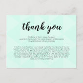 Begrafenissympathie Dank u kaart (Voorkant)