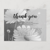 Begrafenissympathie Dank u kaart (Voorkant)