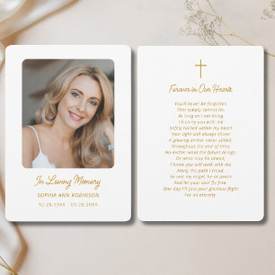 Begrafenissympathie Memorial Prayer Herdenking Kaa Kaart