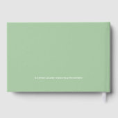 Begrafenisterras van The Manor House York Gastenboek (Achterkant)