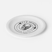 Begrafenisthema RIP Twenties 20s Grappige 30e Verj Papieren Bordje (Gekanteld)