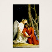 Begrafenisverlies Engel Comfort Gebed Sympathie Ka Visitekaartjes (Voorkant)