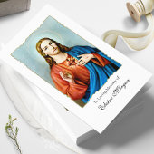 Begrafenisverlies Heilig Hart Gebed Sympathie Kaar Kaart