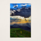 Begrafenisverlies Hemelse Hemel Gebed Sympathie Ka Visitekaartje (Voorkant)