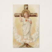 Begrafenisverlies Jezus Eternity Gebed Sympathie K Visitekaartjes (Voorkant)