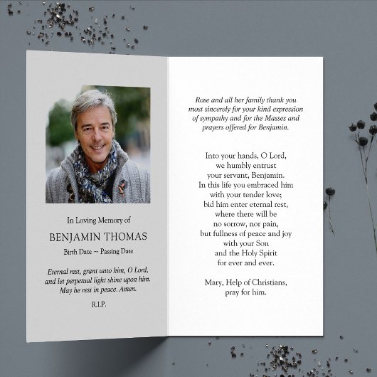 Begrafenisverlies Jezus & Maria Gebed Sympathie Ka Kaart