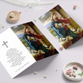 Begrafenisverlies Jezus Memorial Gebed Sympathie K Kaart