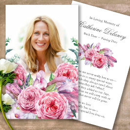 Begrafenisverlies Land Tuin Gebed Sympathie Kaarte Visitekaartjes