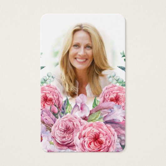 Begrafenisverlies Land Tuin Gebed Sympathie Kaarte Visitekaartjes (Voorkant)