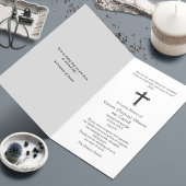 Begrafenisverlies Memorial Jezus Gebed Sympathie K Kaart