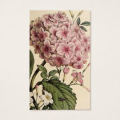 Begrafenisverlies Roze Hydrangea Gebed Sympathie K Visitekaartjes (Voorkant)