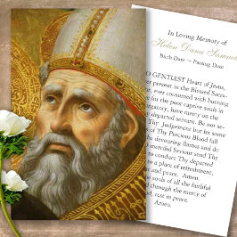 Begrafenisverlies St Augustine Gebed Sympathie Kaa Visitekaartjes