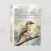 Begrafenisviering van het leven Dank u Schrift Bedankkaart (Voorkant / Achterkant)