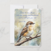 Begrafenisviering van het leven Dank u Schrift Bedankkaart (Voorkant)