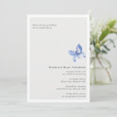 Begrafenisviering van het leven kaart (Staand voorkant)