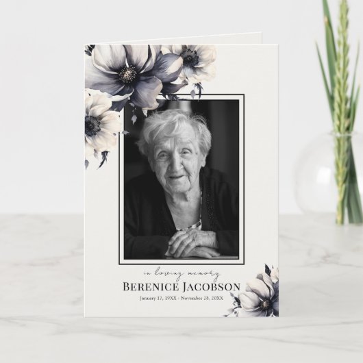 Begrafenisviering van het LIFE-programma Bedankkaart (Voorkant)