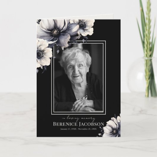 Begrafenisviering van het LIFE-programma Bedankkaart (Voorkant)