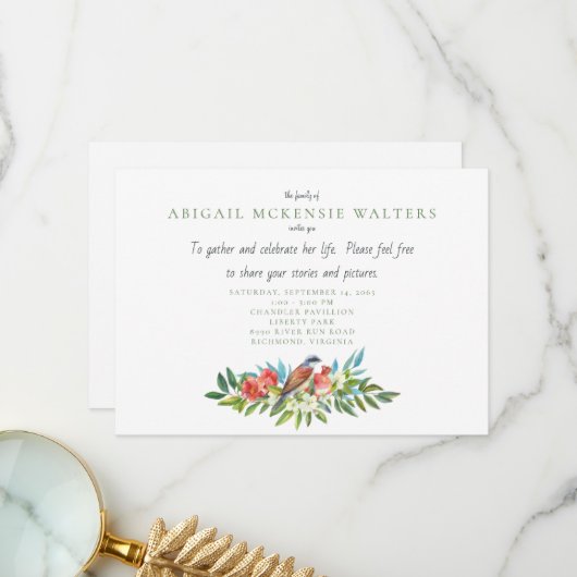 Begrafenisvogel en granaatappelviering bedankt (Voorkant / Achterkant in situ)