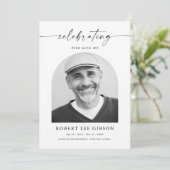 Begrafenisvolgorde van de dienst Viering van het l Programmakaart (Staand voorkant)