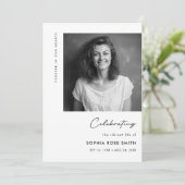 Begrafenisvolgorde van de levensduur Viering Progr Kaart (Staand voorkant)