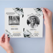 Begrafenisvolgorde van levensduur White Lily Flyer (Hand)