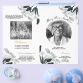 Begrafenisvolgorde van levensduur White Lily Flyer (Enkel)