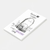 Begraven in verhalen Donkere Academie Kunst Post-it® Notes (Schuin)