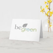 beGreen Kaart (Gele Bloem)