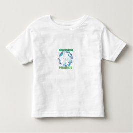 Begrensde Vrienden die samen lopen Kinder Shirts