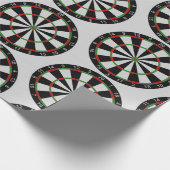 Begrenzen doelpatroon cadeaupapier (Hoek)