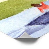 Begrepen met de zeilen poster (Hoek)