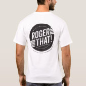 Begrepen. T-shirt in wit (Achterkant)