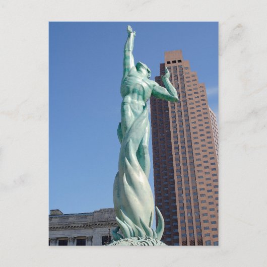 Begrepen van het eeuwige leven briefkaart (Voorkant)