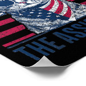 Begrijp de ontsteking Kamala Harris kinderloze kat Poster (Hoek)