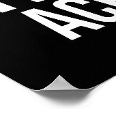 Begrijp, geloof, behaal - Motivatie succes Poster (Hoek)