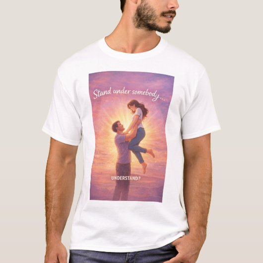 Begrijp Iemand Basic T-Shirt voor Mannen (Voorkant)