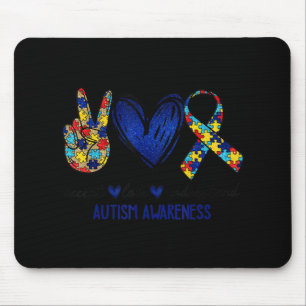 Begrijp liefdesautisme Autism Awareness Mo Muismat