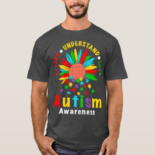 Begrijp liefdesautisme bewustzijn 4 t-shirt