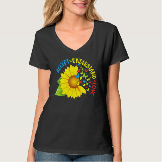 Begrijp liefdesautisme - Zonnebloem T-shirt